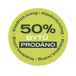 50%  bytů je již prodáno!